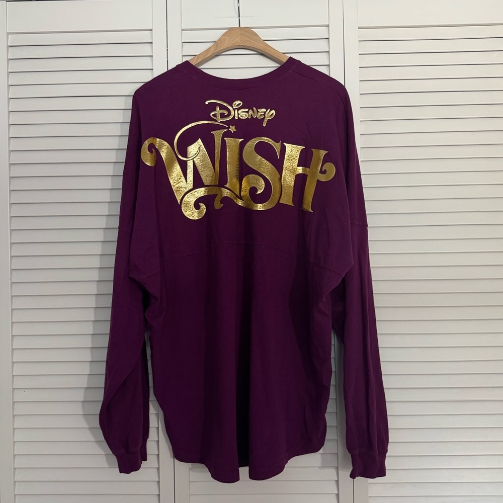 Disney Cruise Line Disney Wish Inaugural Make a Wish Exclusive Spirit Jersey XL